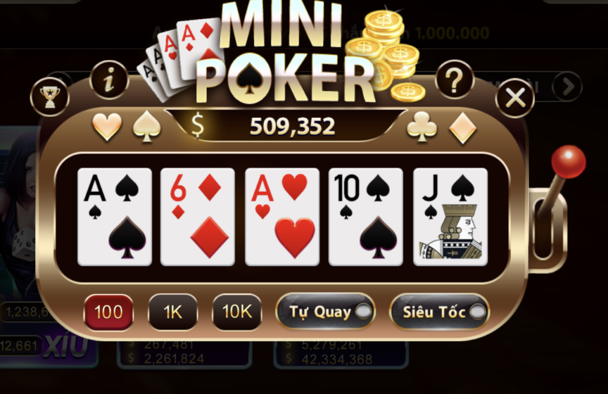 Cách sở hữu tài khoản để tham gia mini Poker 