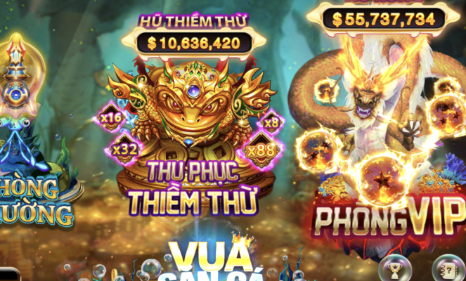 Luật chơi game Vua bắn cá