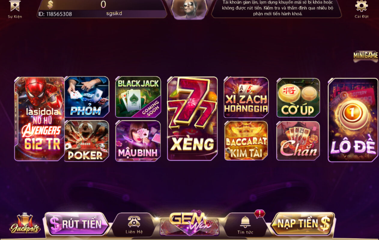 Game bài Poker hấp dẫn