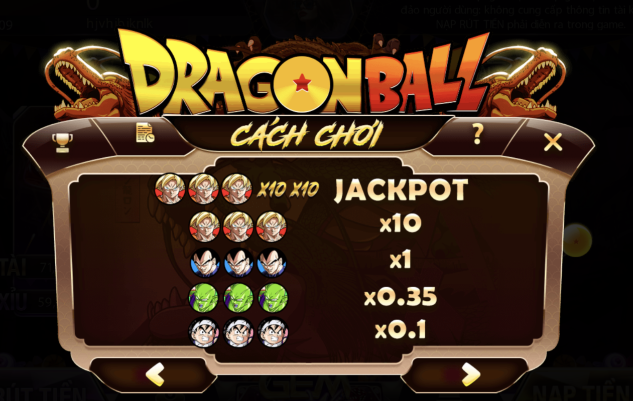 Các tiêu chí làm nên chất lượng của Dragon Ball tại Gem win 