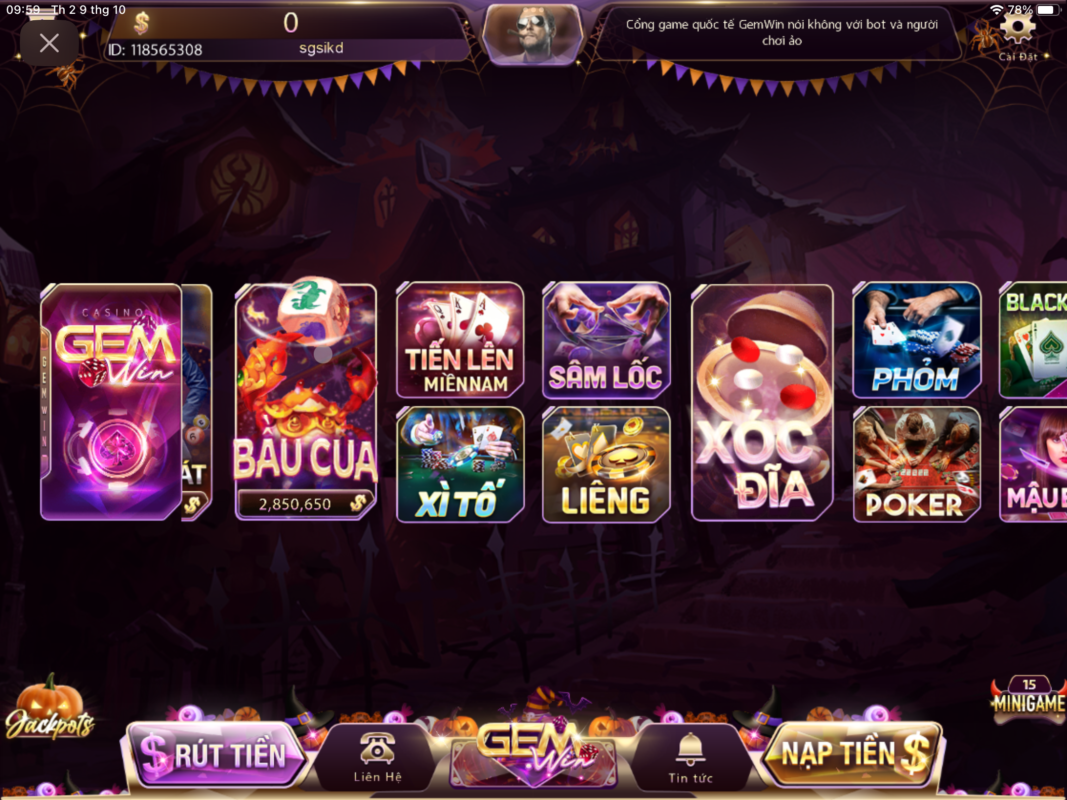 Game bài Xì tố được yêu thích nhiều