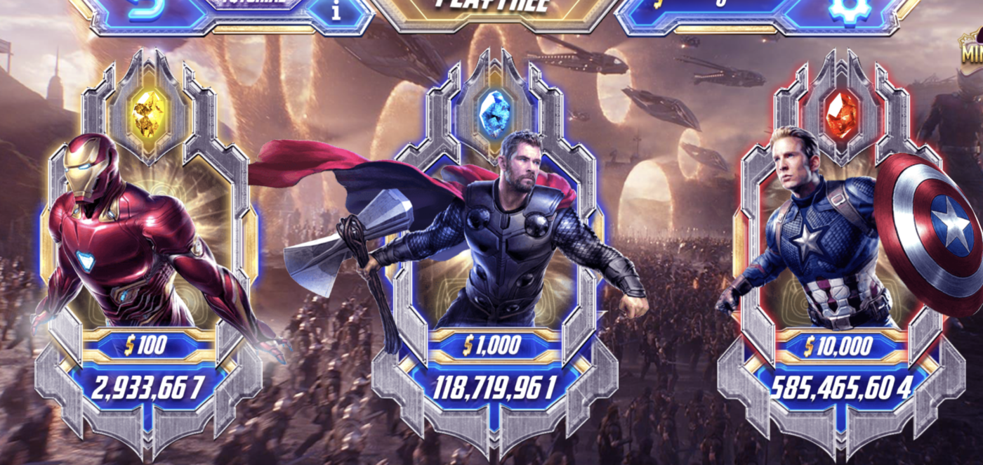 Cách chơi game cược nổ hũ Avengers