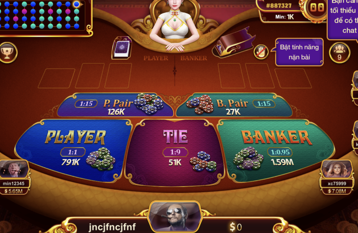 Quy tắc chơi Baccarat chi tiết tại Gem win 