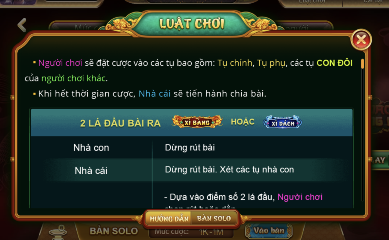 Mẹo cược Xì dách kinh điểm tại Gem win