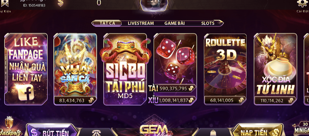 Ưu điểm hấp dẫn game thủ tham gia Sicbo Tài Phú